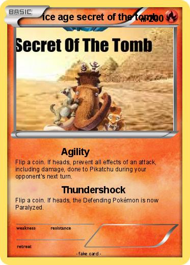 Pokemon ice age secret of the tomb