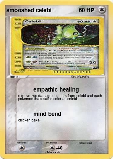 Pokemon smooshed celebi