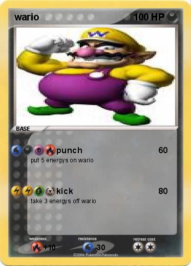 Pokemon wario
