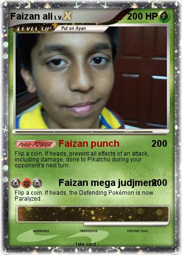 Pokemon Faizan ali