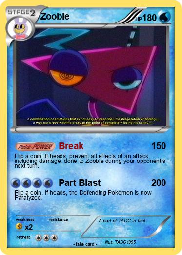 Pokemon Zooble