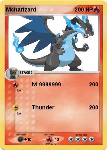 Pokemon Mcharizard