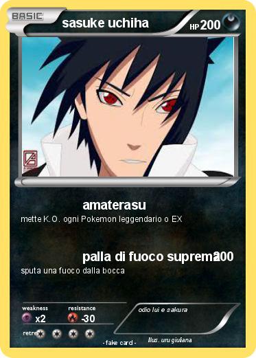 Pokemon sasuke uchiha