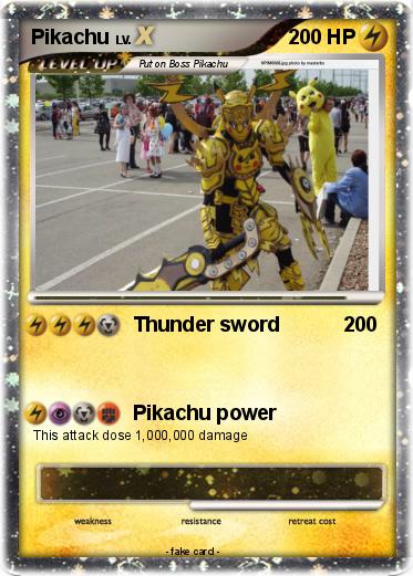 Pokemon Pikachu