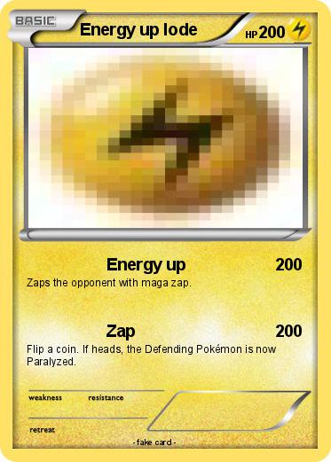 Pokemon Energy up lode