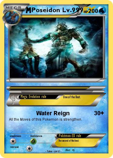 Pokemon Poseidon Lv.999