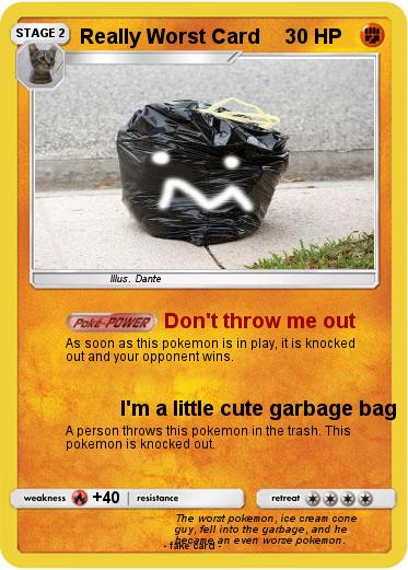 Pokemon Really Worst Card