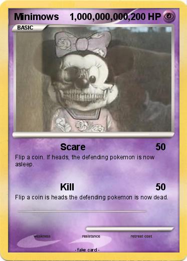 Pokemon Minimows    1,000,000,000,