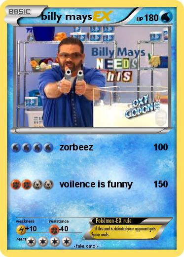 Pokemon billy mays