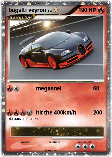 Pokemon bugatti veyron