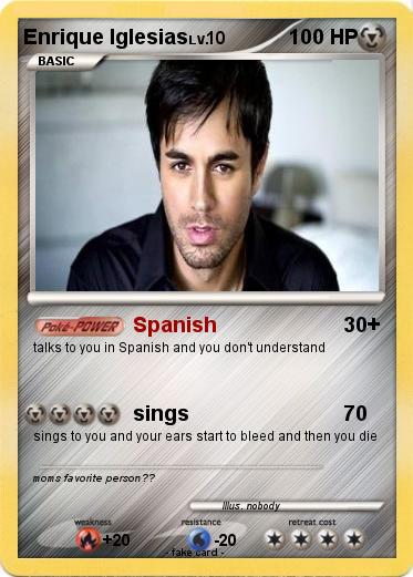 Pokemon Enrique IgIesias