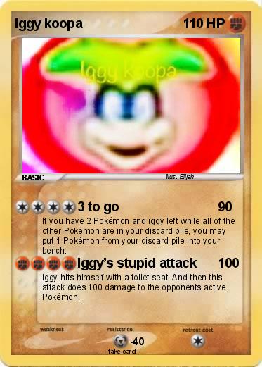 Pokemon Iggy koopa