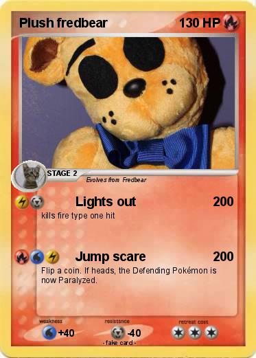 Pokemon Plush fredbear