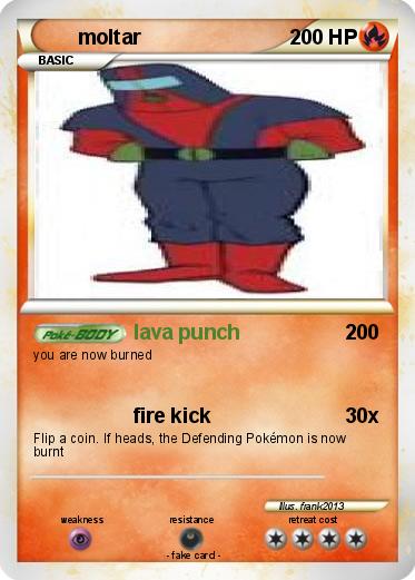 Pokemon moltar