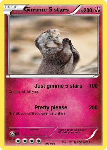 Pokemon Gimme 5 stars