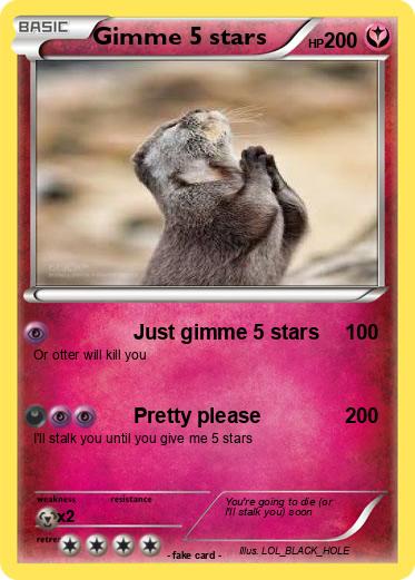 Pokemon Gimme 5 stars