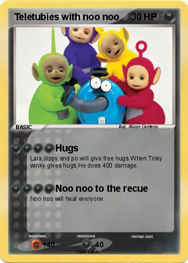 Pokemon Teletubies with noo noo
