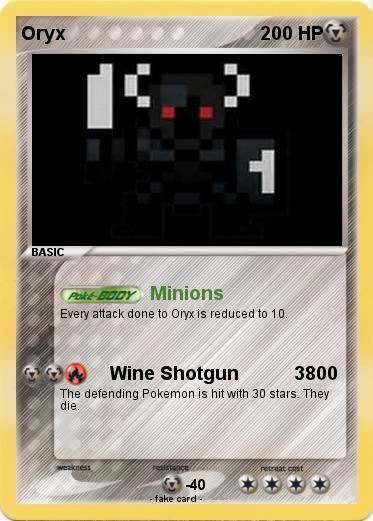 Pokemon Oryx