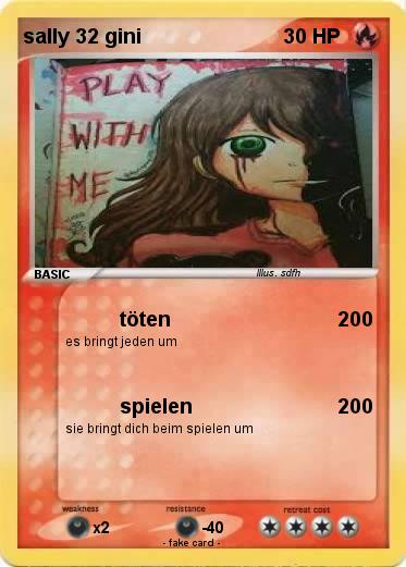 Pokemon sally 32 gini