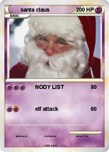 Pokemon santa claus