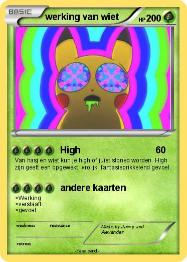 Pokemon werking van wiet