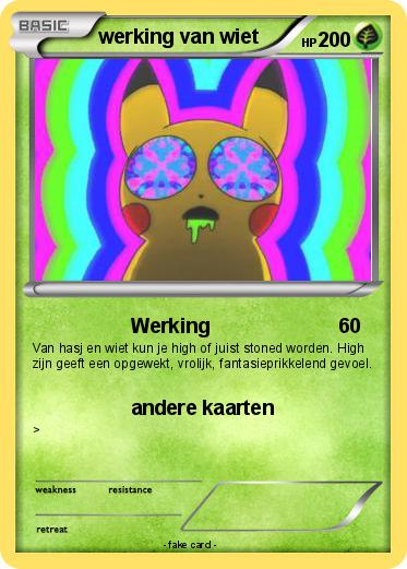 Pokemon werking van wiet
