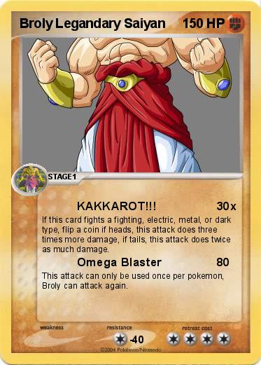 Pokemon Broly Legandary Saiyan