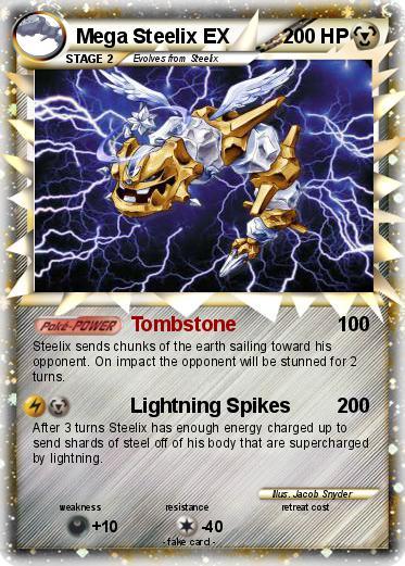 Pokemon Mega Steelix EX