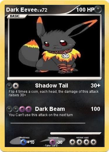 Pokemon Dark Eevee