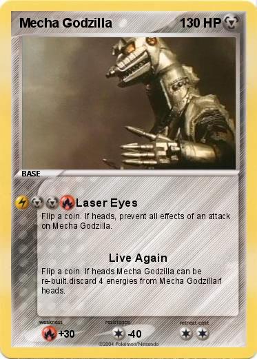 Pokemon Mecha Godzilla