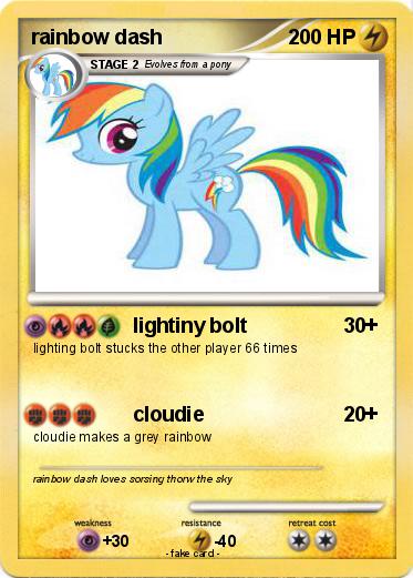 Pokemon rainbow dash