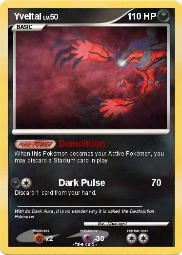 Pokemon Yveltal