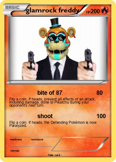 Pokemon glamrock freddy