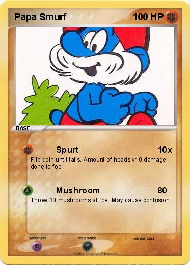 Pokemon Papa Smurf