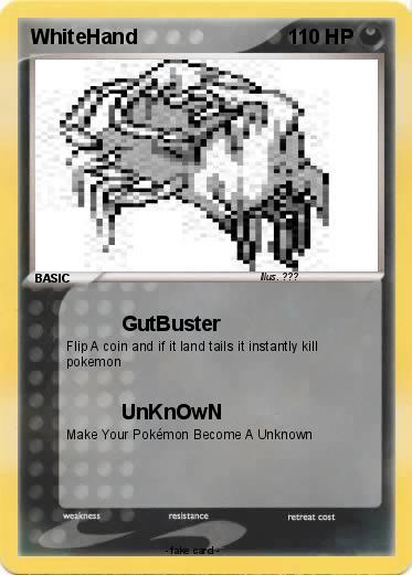 Pokemon WhiteHand