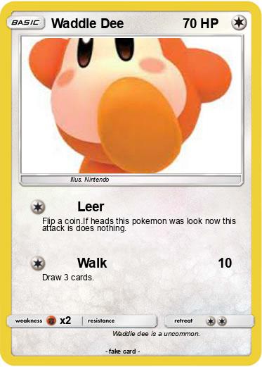Pokemon Waddle Dee
