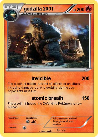Pokemon godzilla 2001