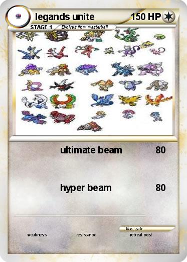 Pokemon legands unite