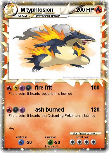 Pokemon M typhlosion