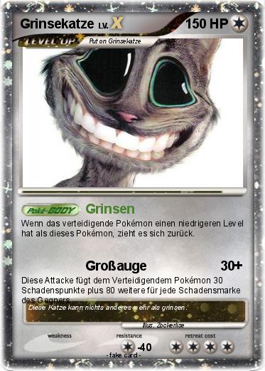 Pokemon Grinsekatze