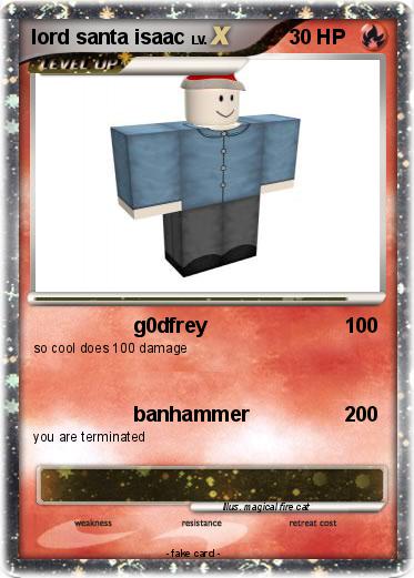 Pokemon lord santa isaac