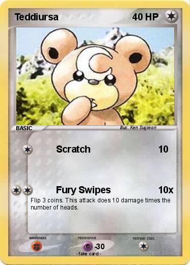 Pokemon Teddiursa