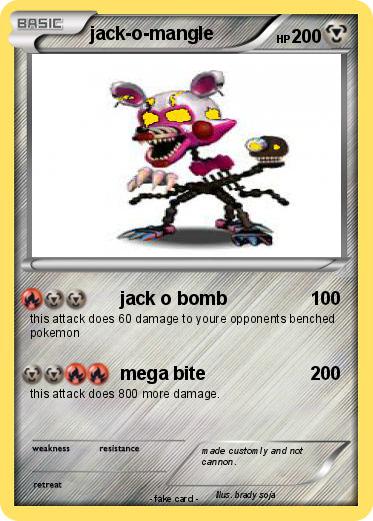 Pokemon jack-o-mangle