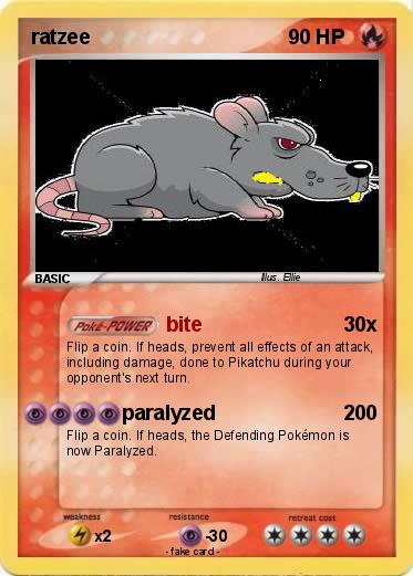 Pokemon ratzee