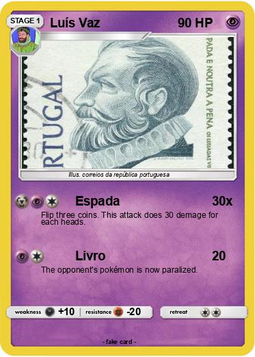 Pokemon Luís Vaz