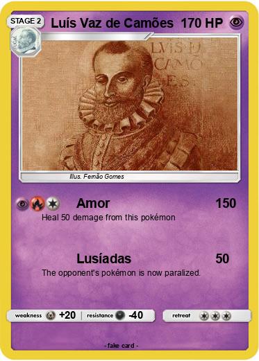 Pokemon Luís Vaz de Camões