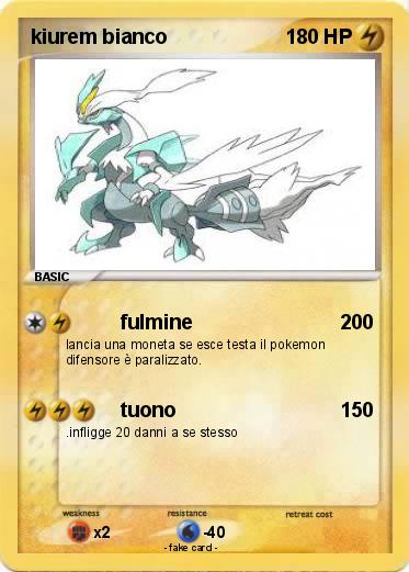 Pokemon kiurem bianco
