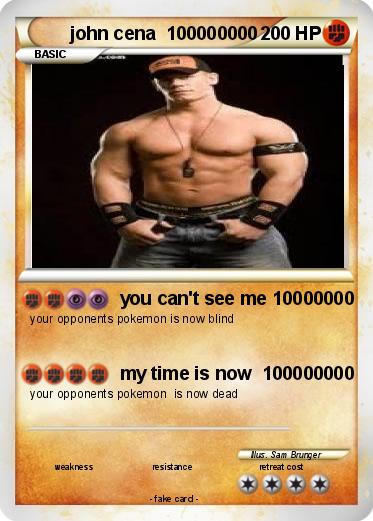 Pokemon john cena  100000000