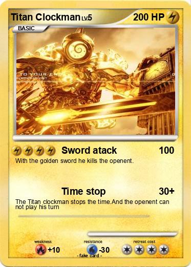 Pokemon Titan Clockman