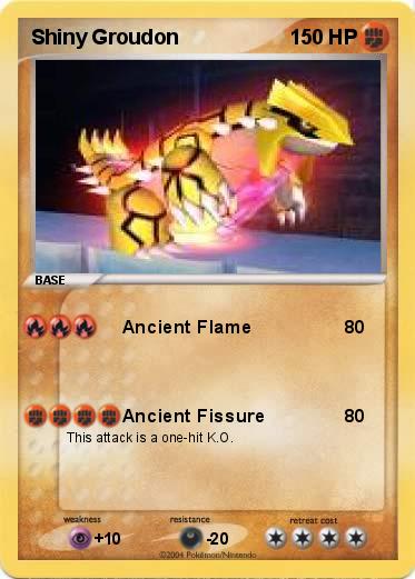 Pokemon Shiny Groudon